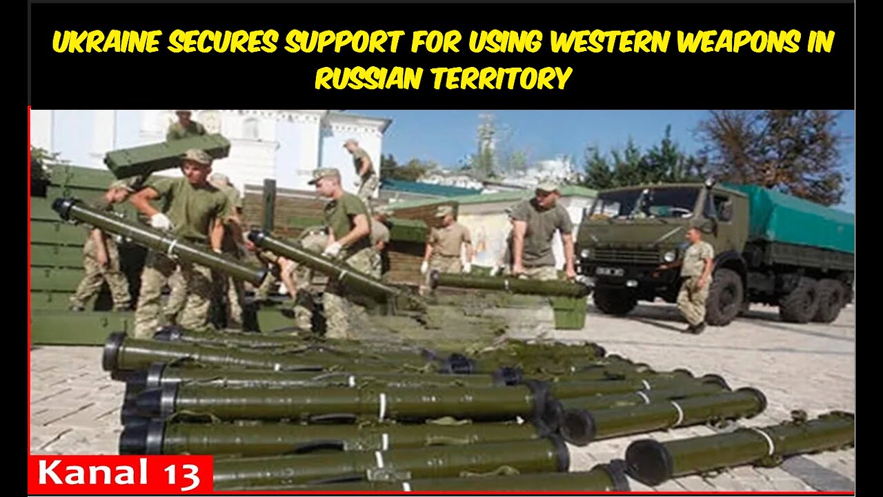 Ukraine secures support for using Western weapons in Russian territory