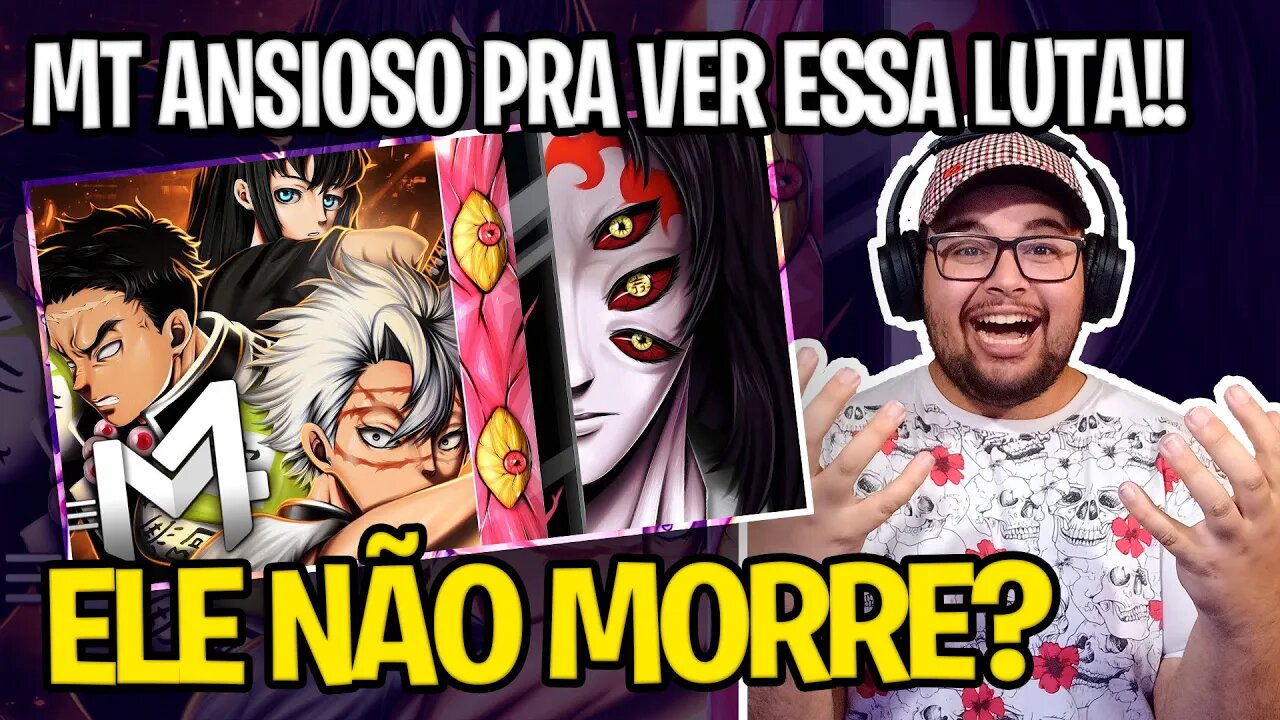REAGINDO A Hashiras x Kokushibou (Kimetsu no Yaiba) - Castelo Infinito | M4rkim