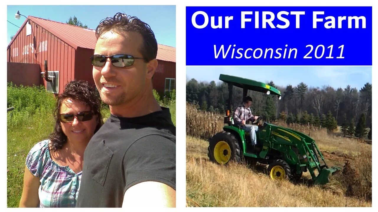 How it all started. Farm Vlog 2011 Labor Day special-flipping land