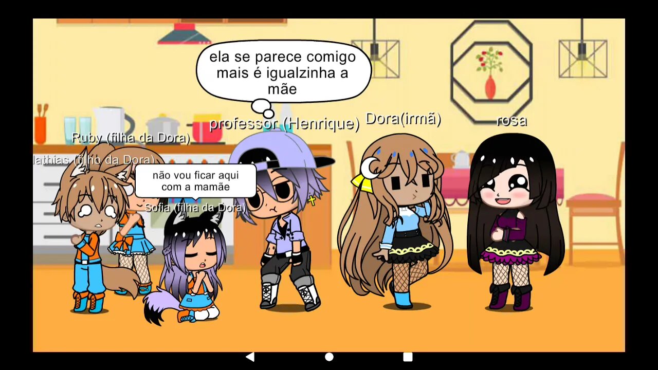 família do pan e da Dora