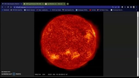 Large M-Flare and Solar weather Update 09-16-22