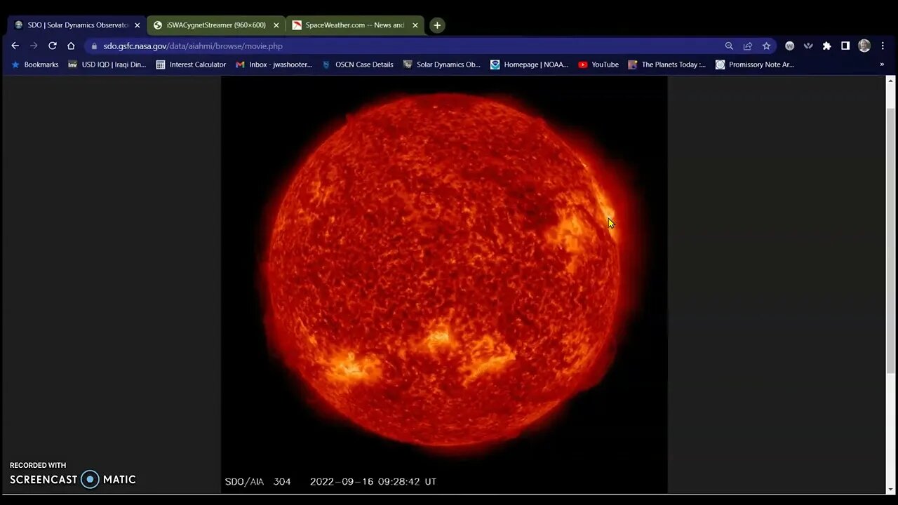 Large M-Flare and Solar weather Update 09-16-22
