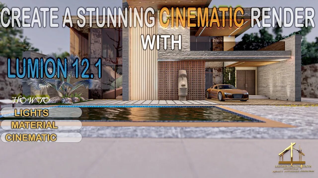 How to create a Cinematic Render with Lumion