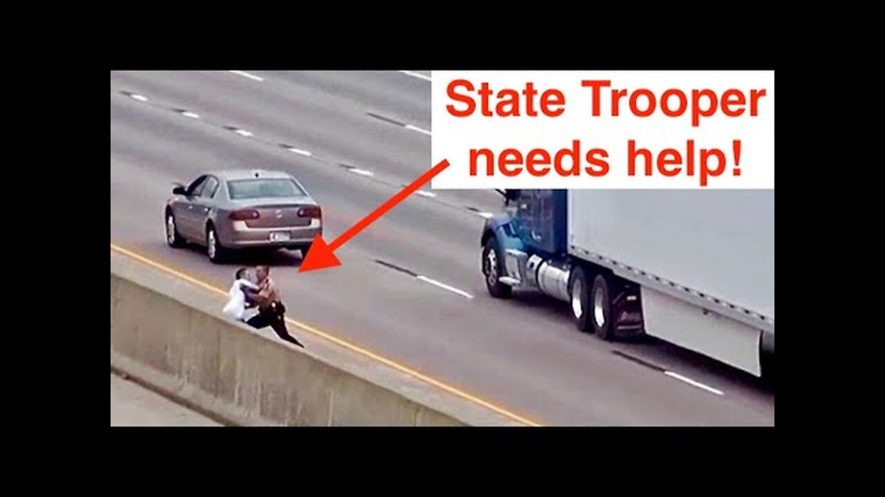 MN State Troopers: “Officer needs help!”