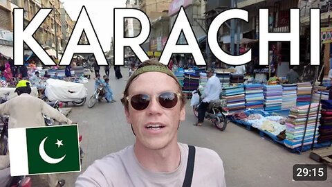 First Impressions of Karachi, PAKISTAN Travel Vlog