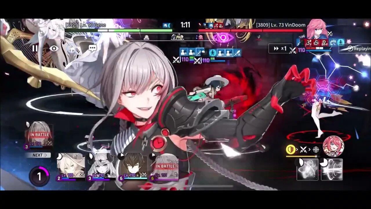 CounterSide Ranked PVP match 239