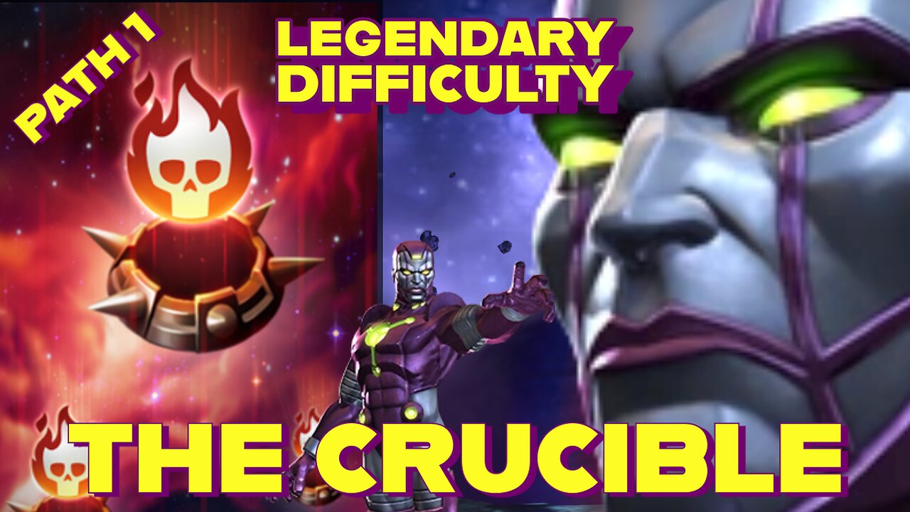 The Crucible | Legendary Difficulty | Path 1 | Marvel Contest of Champions