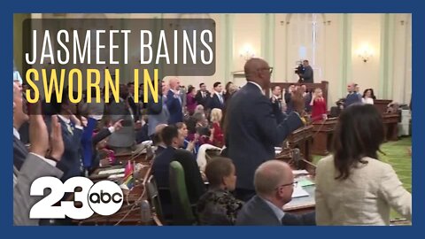 Jasmeet Bains sworn in as Assemblymember