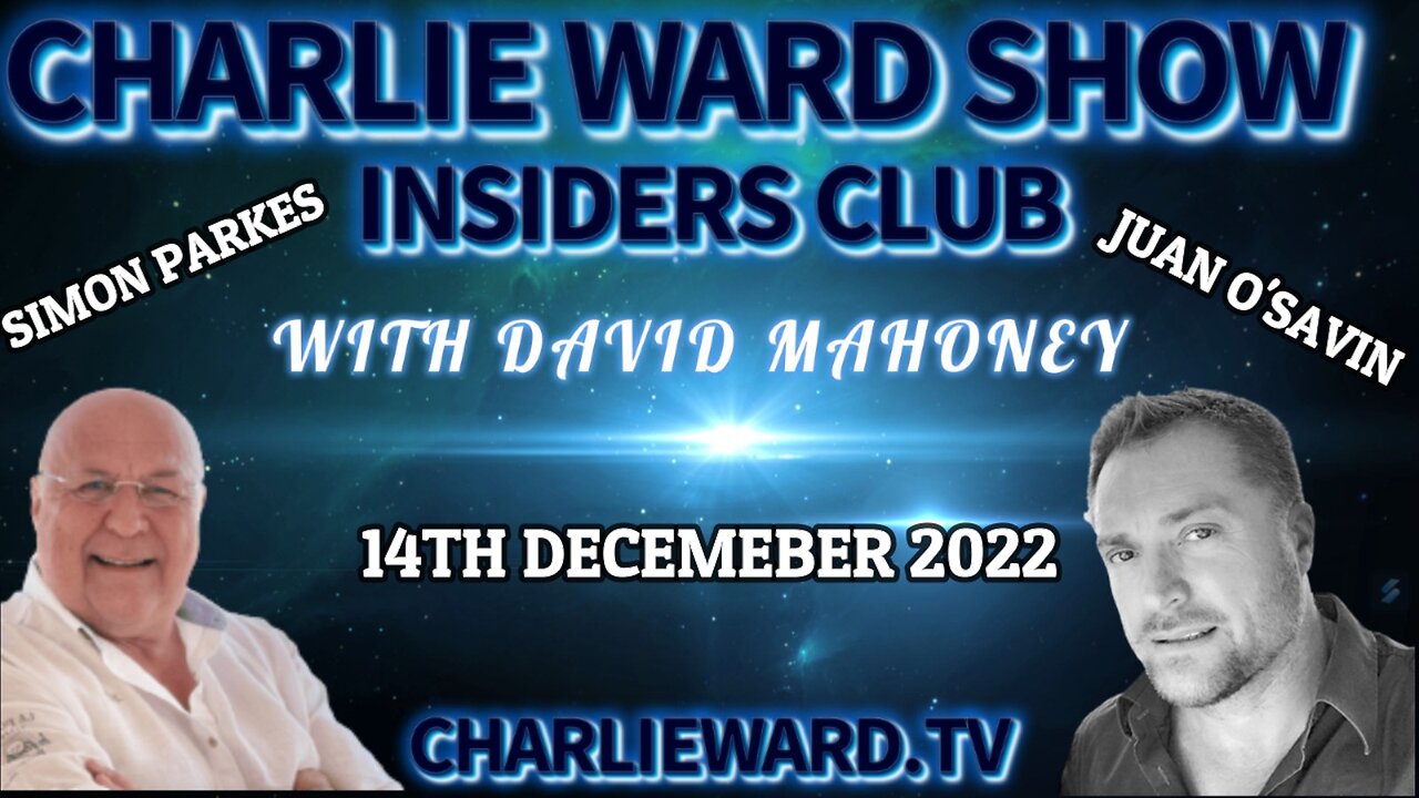 JOIN THE INSIDERS CLUB WITH JUAN O'SAVIN, SIMON PARKES DAVID MAHONEY & CHARLIE WARD