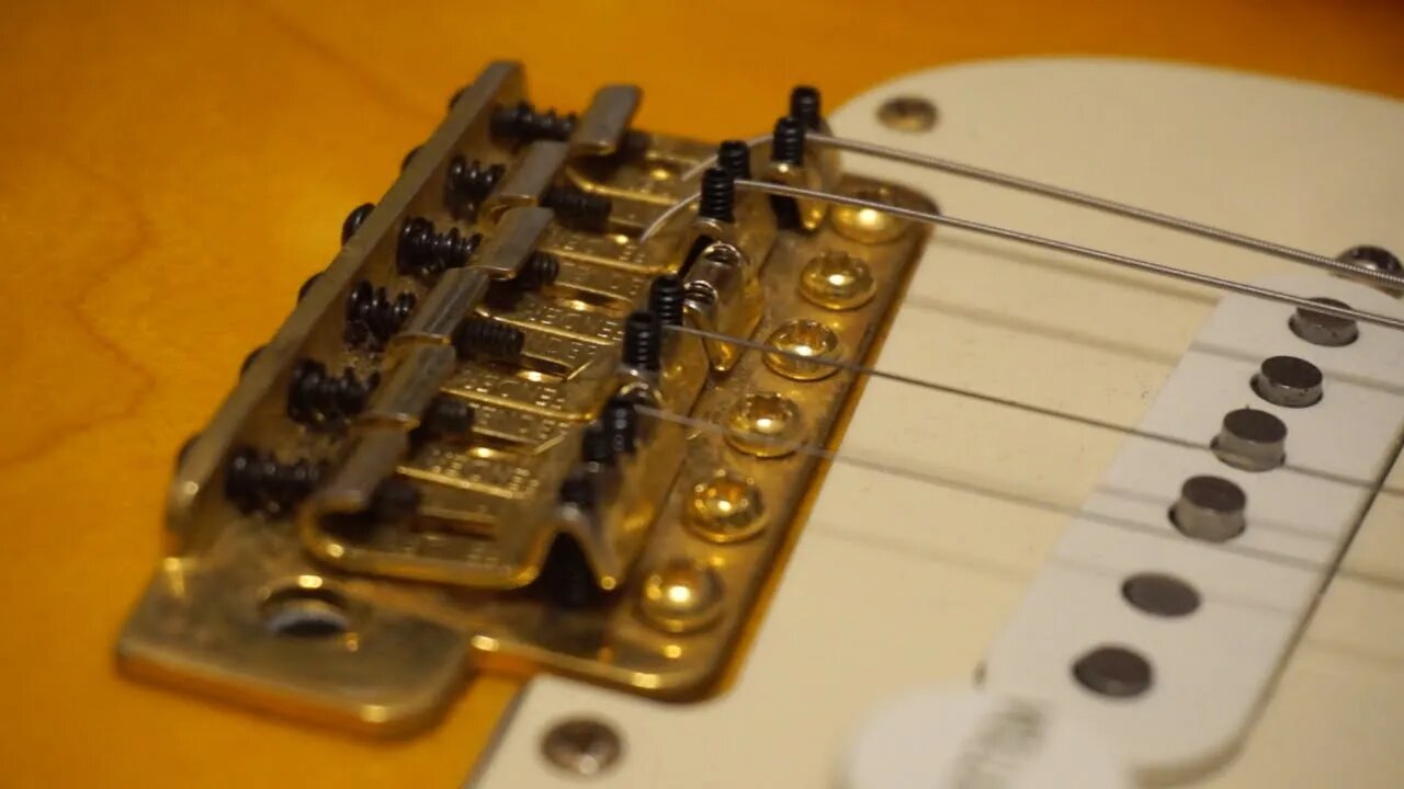 Easy DIY: Upgrading Fender Strat Bridge Screws