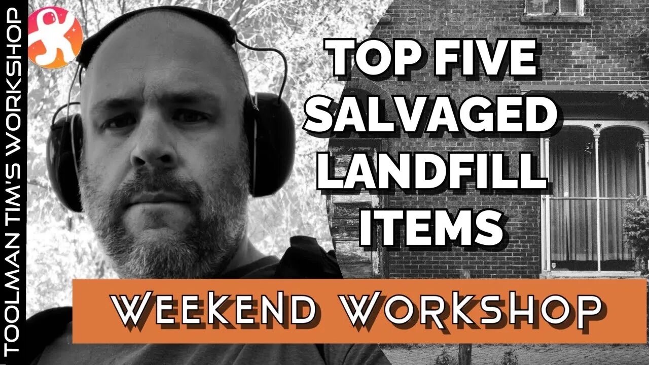 MY TOP FIVE SALVAGED LANDFILL ITEMS I USE IN MY BUSINESS - Weekend Workshop