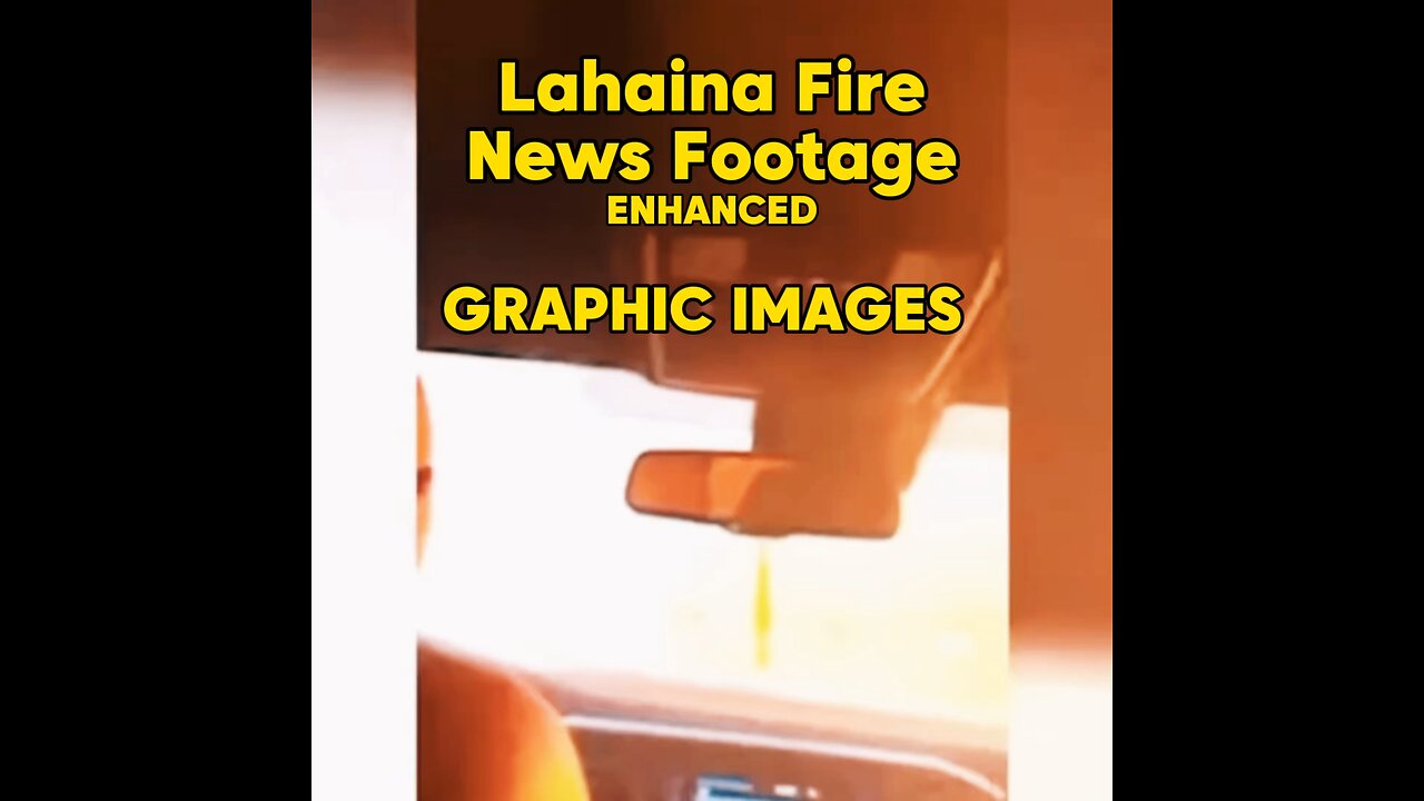 Lahaina Fire: The Proof Is In The Smoke