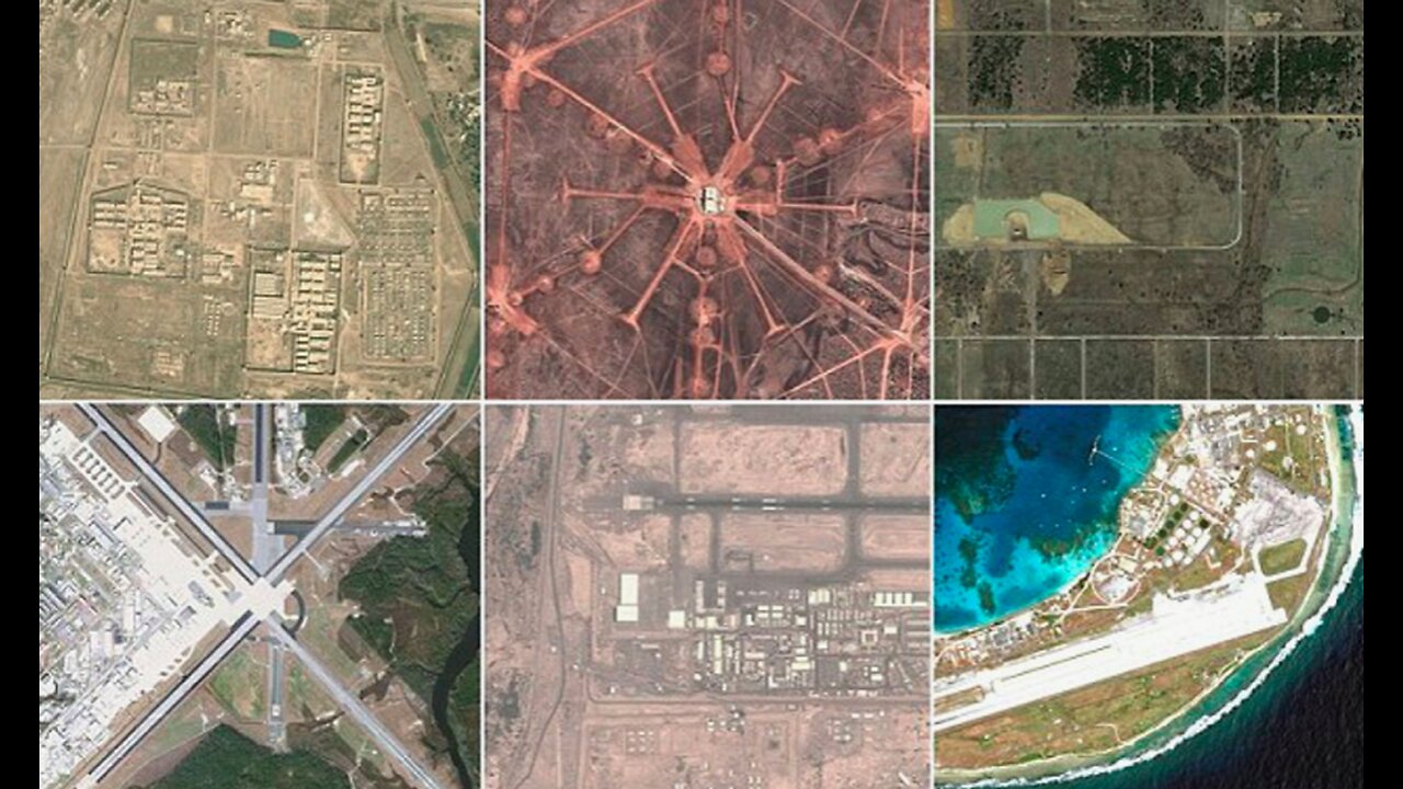 Hidden Military Bases Spotted on Google Maps