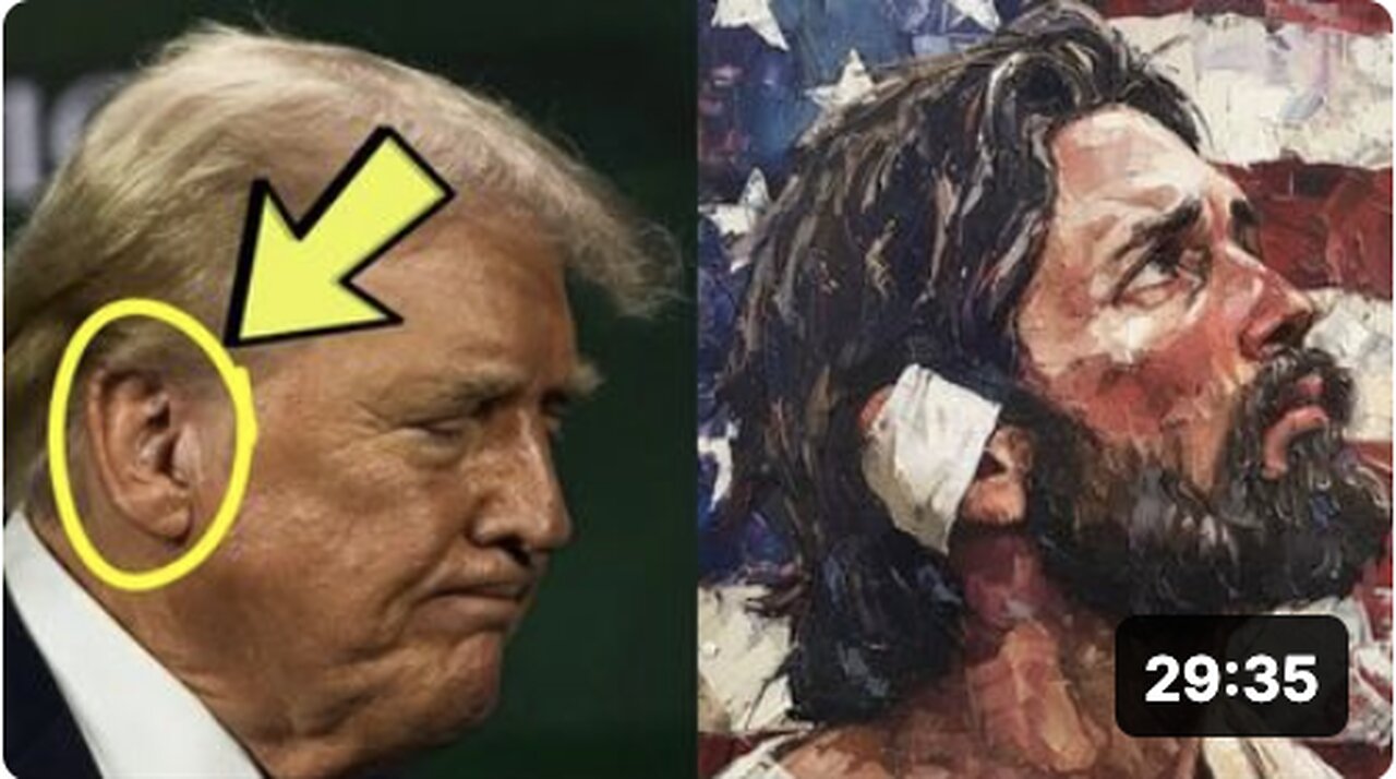 It's a miracle! Trump's ear is fully healed! I never thought I'd see Christians so easily duped!