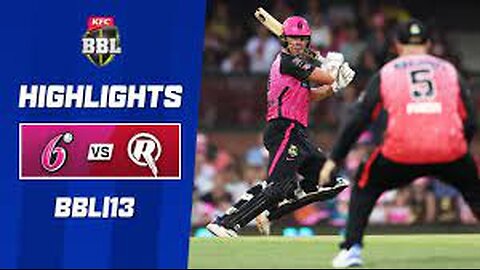 Sydney Sixers v Melbourne Renegades BBL|13