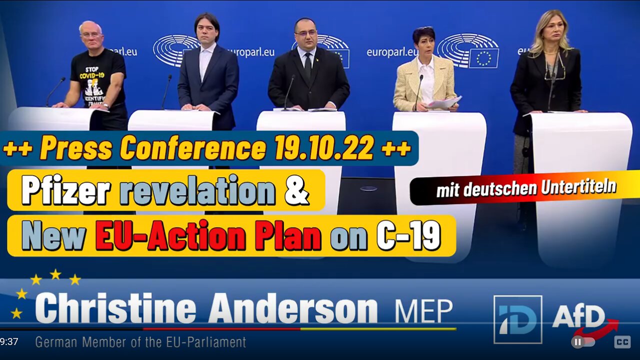 EU Recommends mRNA Vaccination Priority for Pregnant Women! - Full Conference10.19.2022