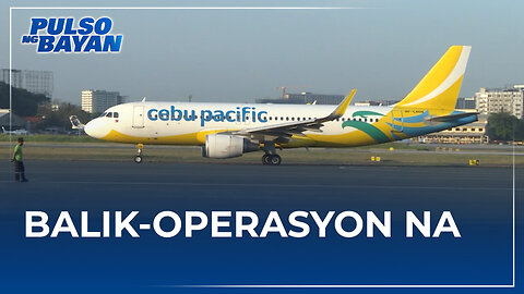 Ilang paliparan na apektado ng Bagyong Egay sa North Luzon, balik-operasyon na