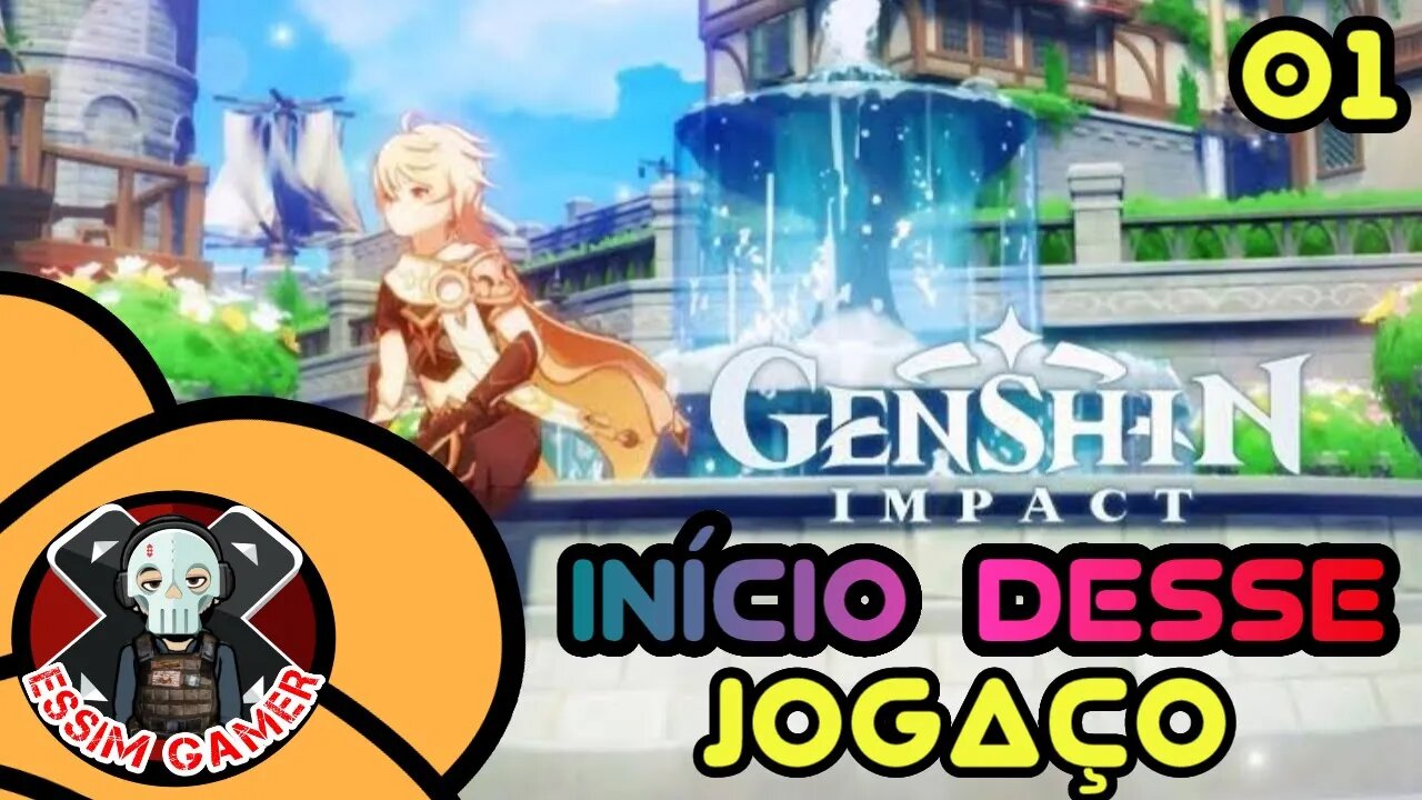 ESSE JOGO É LINDO DEMAIS - GENSHIN IMPACT PARTE 1