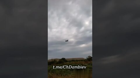 Passage of the four Su 25 attack aircraft of the Russian Aerospace Forces