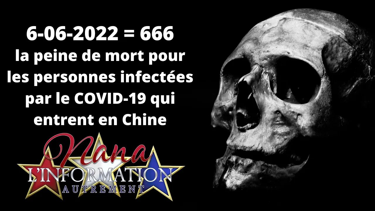 Nana l'information Autrement 6-06-2022 = 666 - l'absurdité et le mal à son paroxysme #666 #non