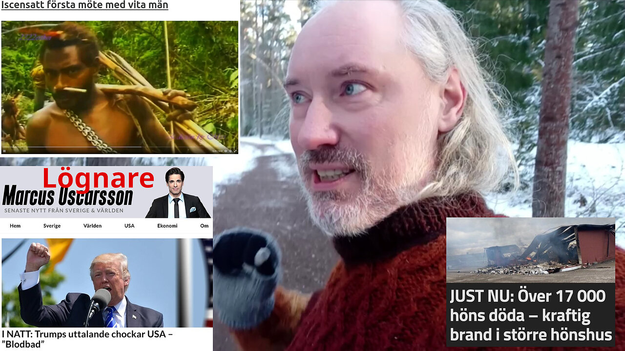 Hönsbrand. Covid-mord. Otestade vaccin. Blodbad-bluffen. đ-bluff. Lockheed Boeing? Första mötet