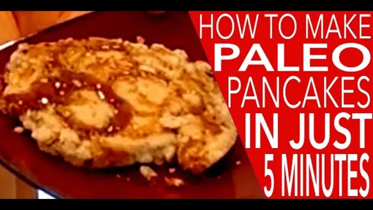 HOW TO MAKE PALEO PANCAKES IN JUST 5 MINUTES | Kitchen Bravo