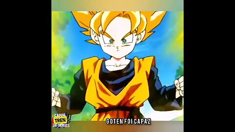 GOTEN É O SUPER SAYAJIN MAIS JOVEM DE DRAGON BALL Z