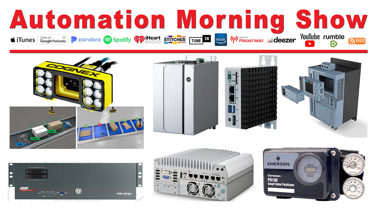 AI Id, SoftPLCs, IPCs, Zero Trust, Industrial Wireless and more today on the Automation Morning Show