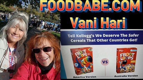 KELLOGS-BATTLE CREEK MICHIGAN with FOOD BABE-Vani Hari