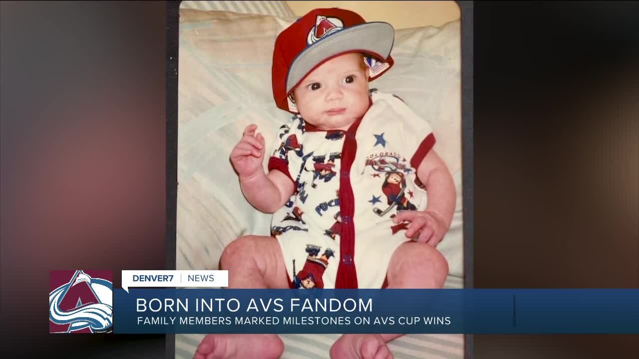 Family of Avalanche fans might be team's good luck charm due to Stanley Cup birthdays