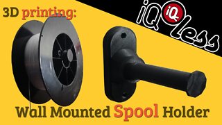 3D Printing: Wall Mounted Spool Holder