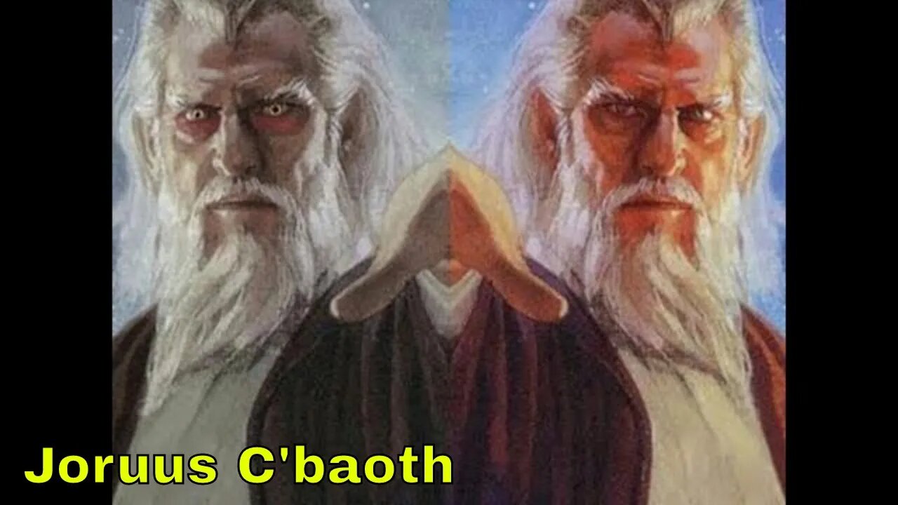 Joruus C'baoth's Personality: ESTJ, E8 So (Star Wars EU & Empire DSM)
