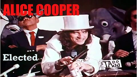 Elected ~ Alice Cooper Video ( Circa 1974 )