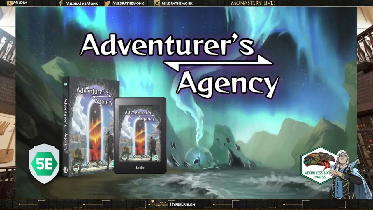 Interview with Alex Pirrotta on Adventurer's Agency