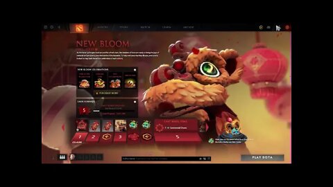 Dota 2 New Bloom 2021 Event Treasure Unbox!!!