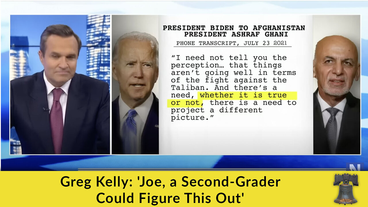 Greg Kelly: 'Joe, a Second-Grader Could Figure This Out'