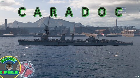 world of warships T3 Cruiser Caradoc