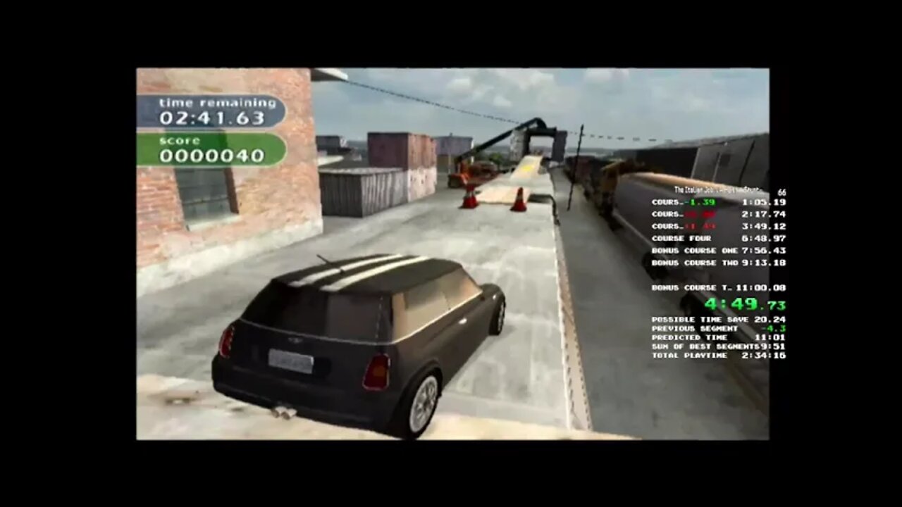 Italian Job: LA Heist | Stunt% - 9:58.56