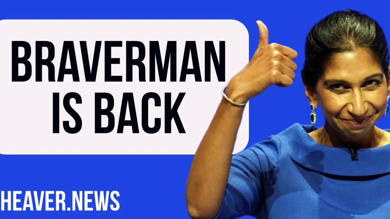 Suella Braverman Shock RETURN As Home Secretary