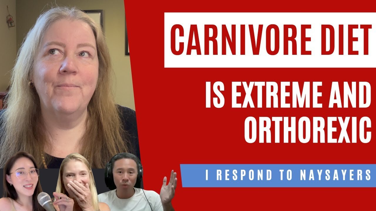 Carnivore Diet is Extreme and Orthorexic!