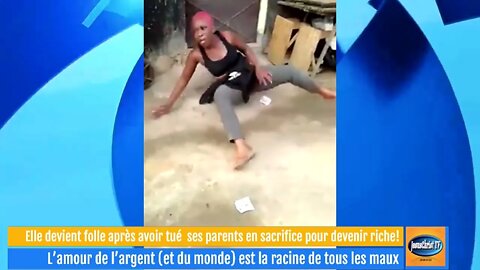 TERRIBLE! Elle devient folle après avoir tué ses parents en sacrifice pour devenir riche!