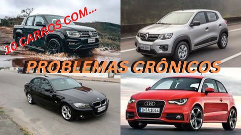 10 CARROS COM PROBLEMAS CORNICOS