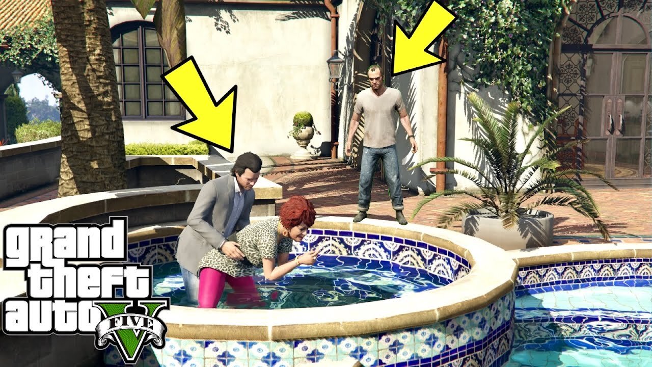 What Do Mrs. Philips And Michael Do In The Pool In GTA 5?