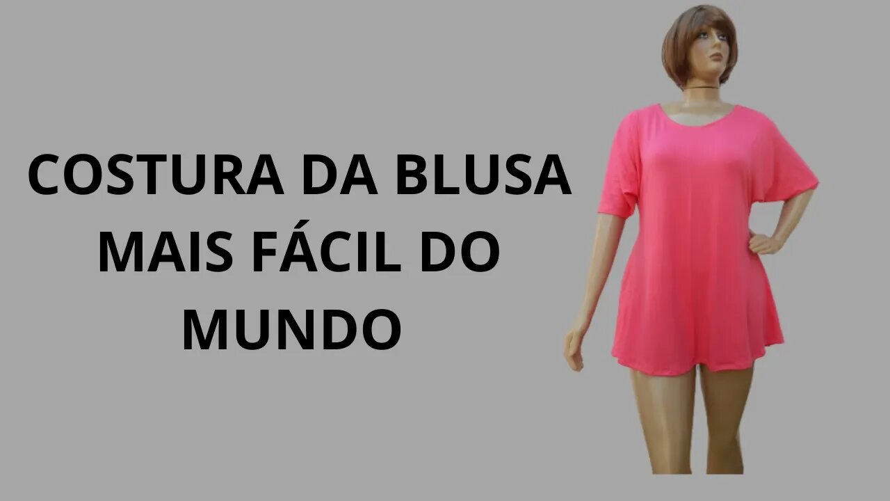 Costura da blusa mais fácil do mundo