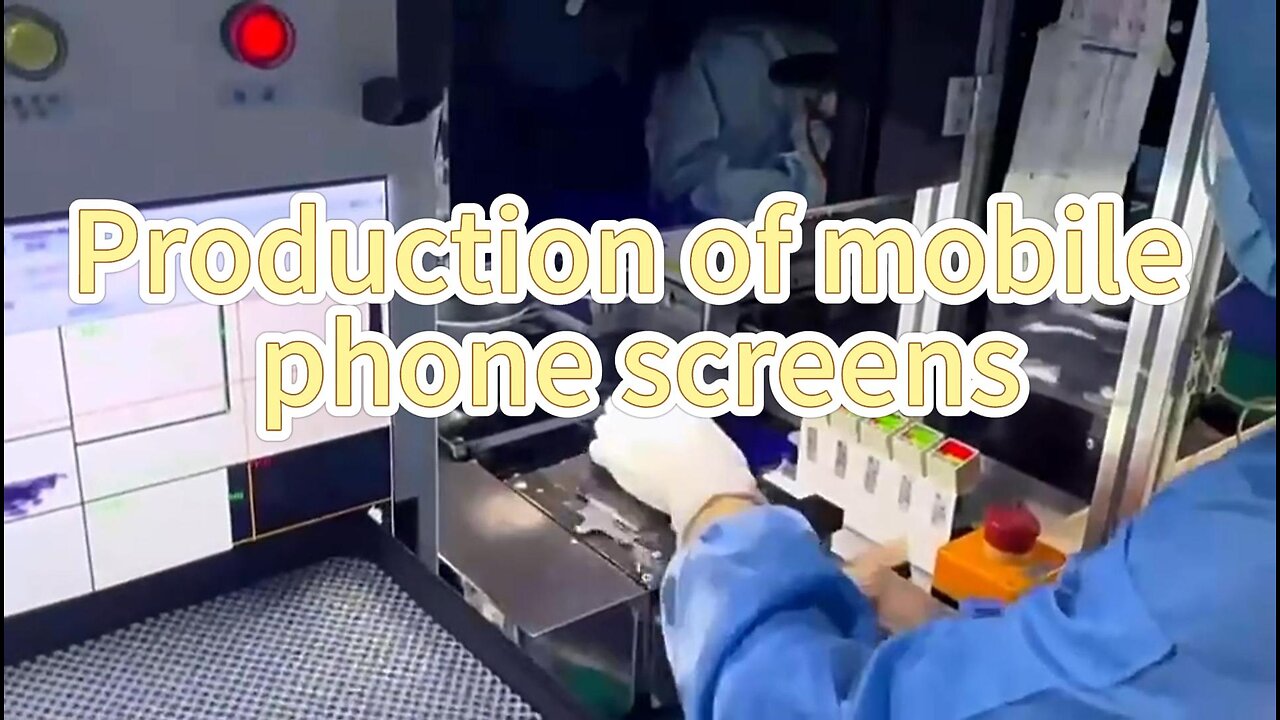 best supplier of The production process of mobile phone screens