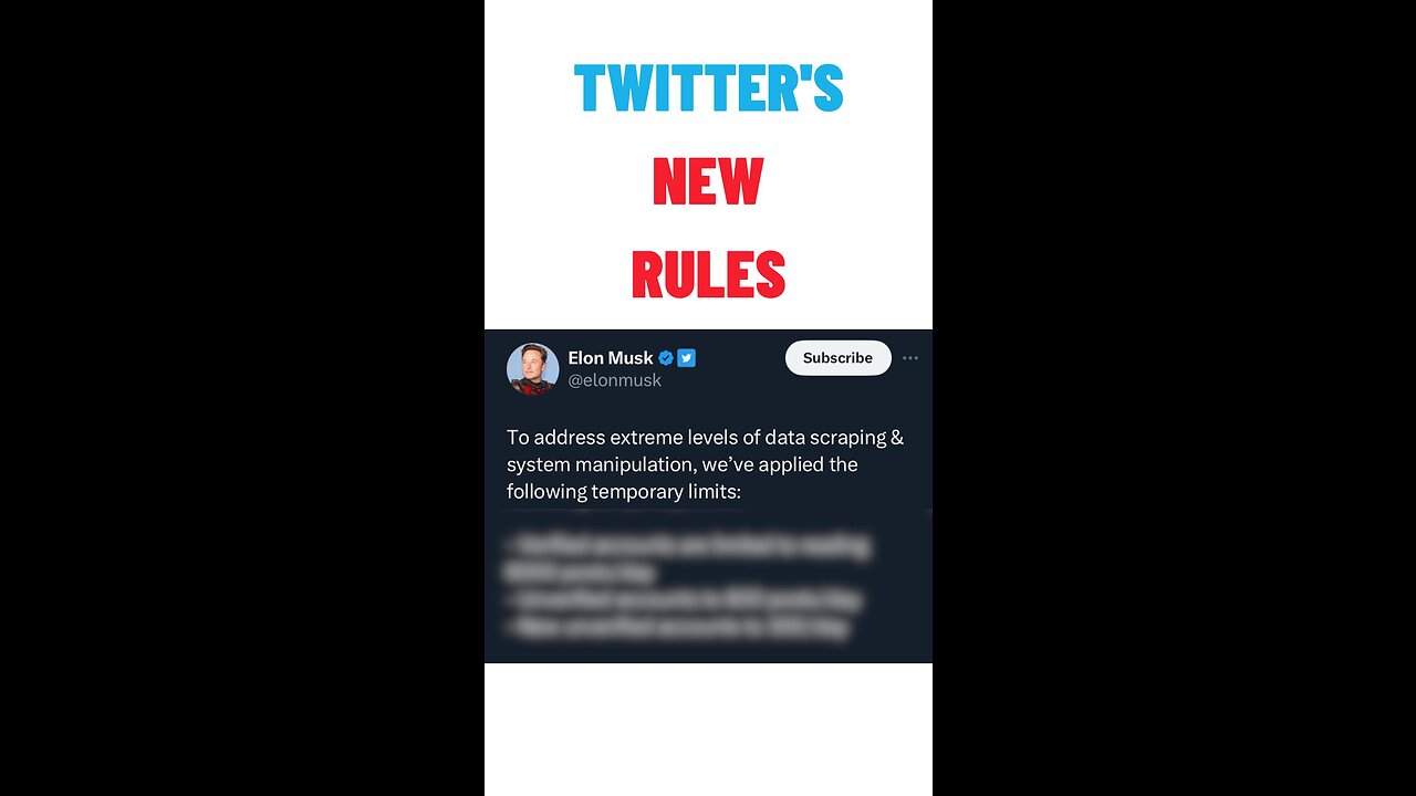 Twitter's New Limits Has Everyone Furious! 🤬