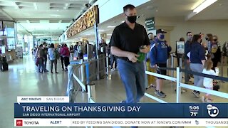 Tens of thousands of passengers use San Diego Airport on Thanksgiving Day