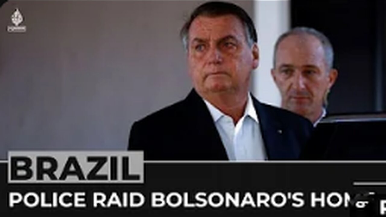 Brazilian police raid ex-President Bolsonaro’s home, seize phone