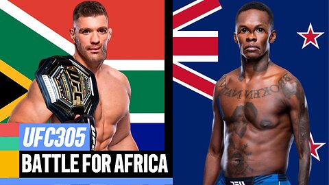 UFC 305: BATTLE FOR AFRICA