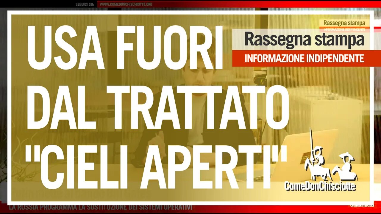 USA FUORI DA CIELI APERTI - CRISI ITALIA - CINA VS POMPEO